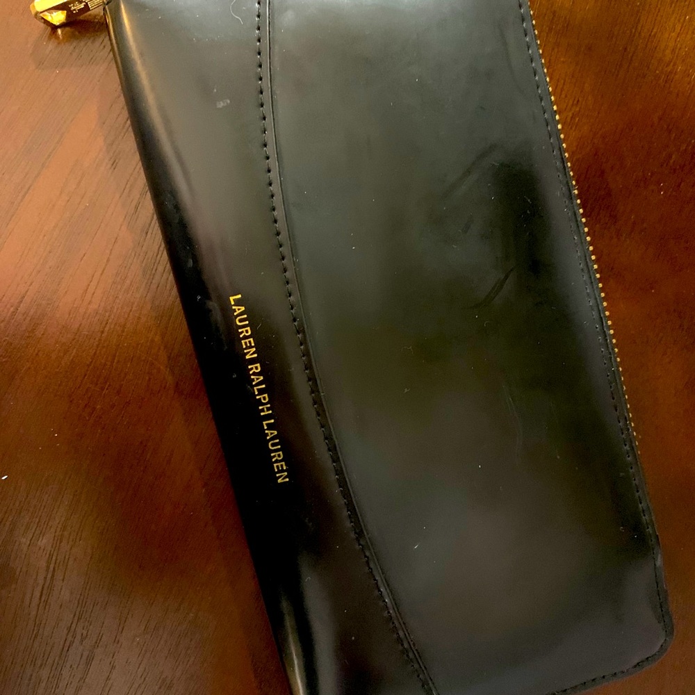 Ralph Lauren Black Leather Wallet